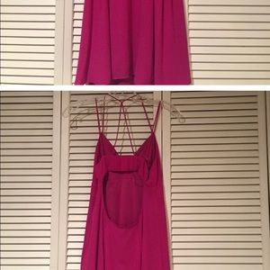 Express pink cocktail dress. Wore once for a wedding.